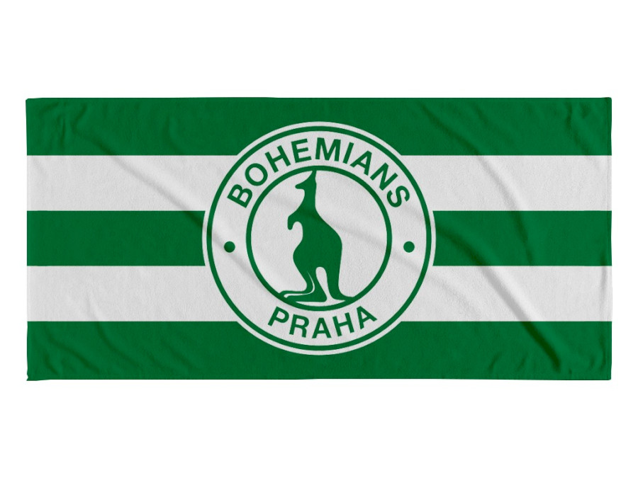 Osuška zelenobílá (140 x 70 cm)