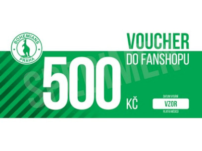 Poukaz dárkový - 500 Kč