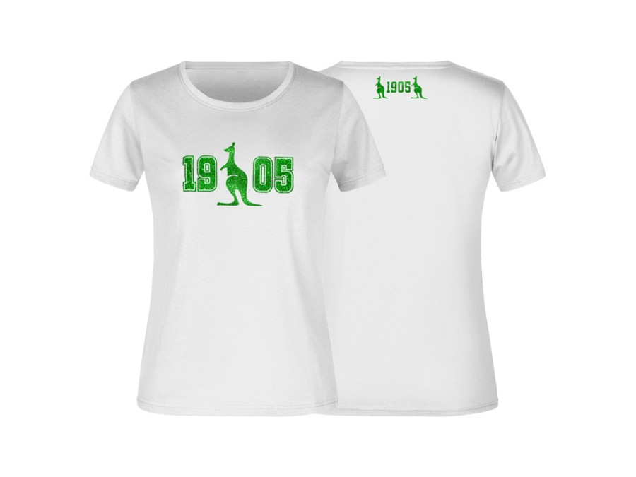 Triko dámské Glitter bílé, velikost XS